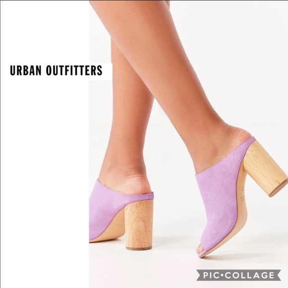 Urban Outfitters Shoes - NWOT Urban Outfitters size 7 violet suede mules